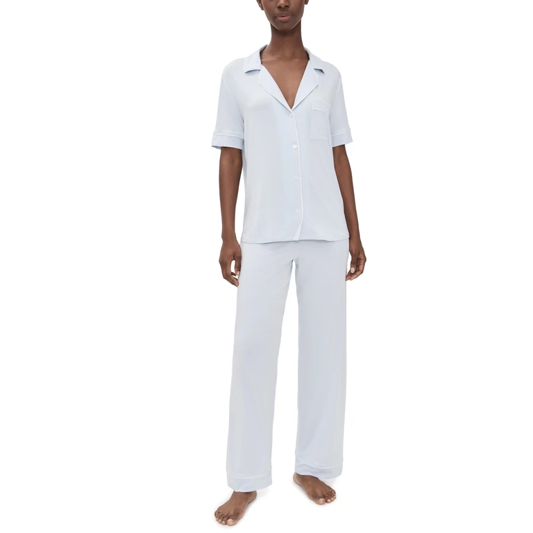 Gisele Short Sleeve Long Pant Pajama Set
