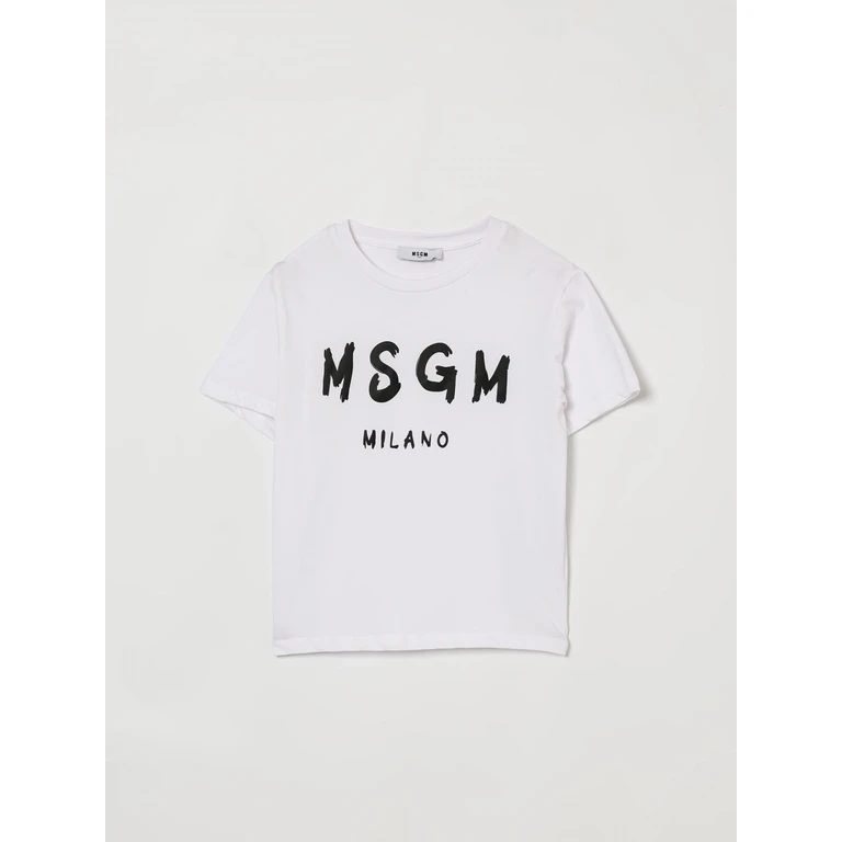 MSGM KIDS T-Shirt Kids color White (S6MSJUTH001001)