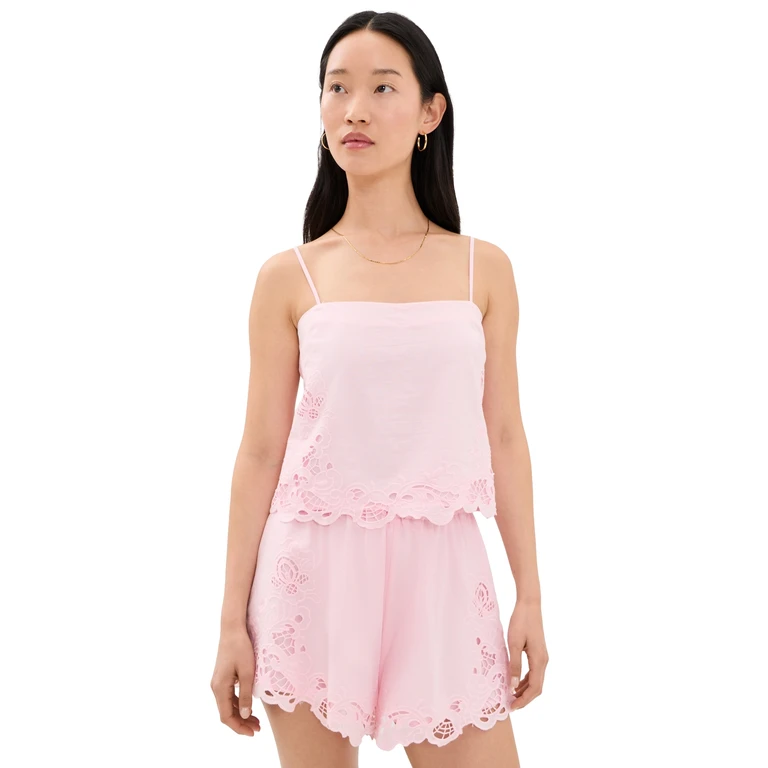 WAYF Lola Cami Light Pink M