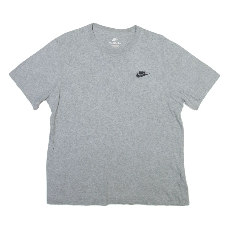 NIKE Mens T-Shirt Grey M