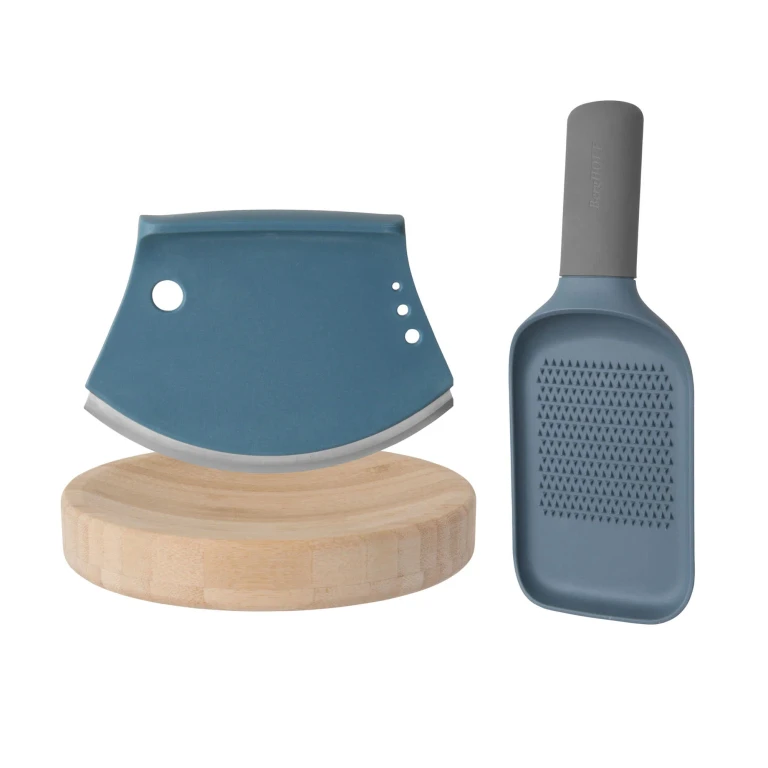 Leo 3Pc Kitchen Gadget Set, Herb Cutter, Ginger Grater