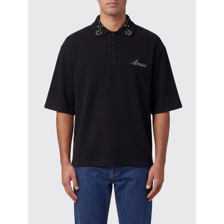 Polo Shirt Men color Black (AMTOJR1040001)