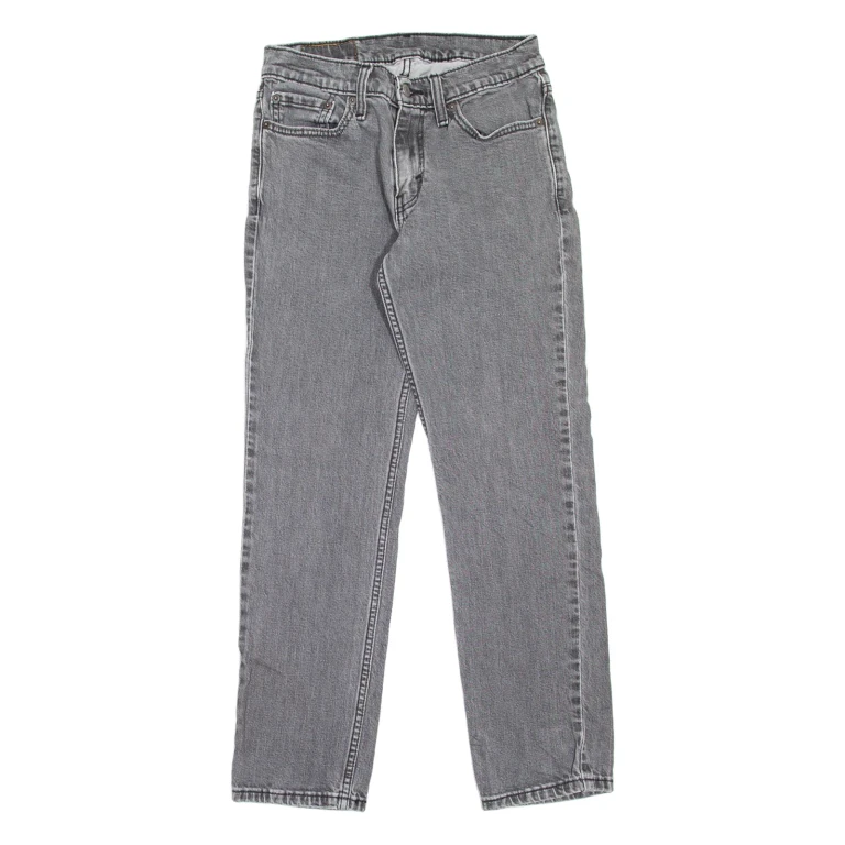 LEVI'S 511 Jeans Mens Grey Slim Straight W26 L30