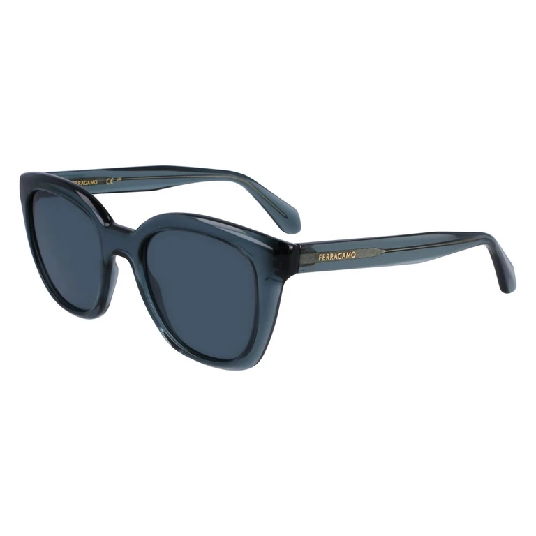 Ferragamo Blue Injected Sunglasses - Women