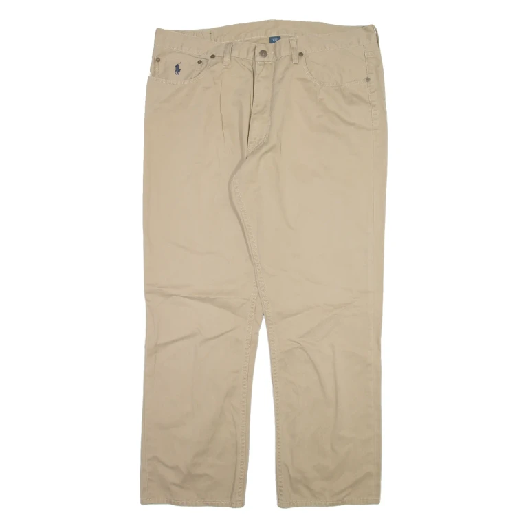 POLO RALPH LAUREN Mens Trousers Beige Regular Straight W38 L29