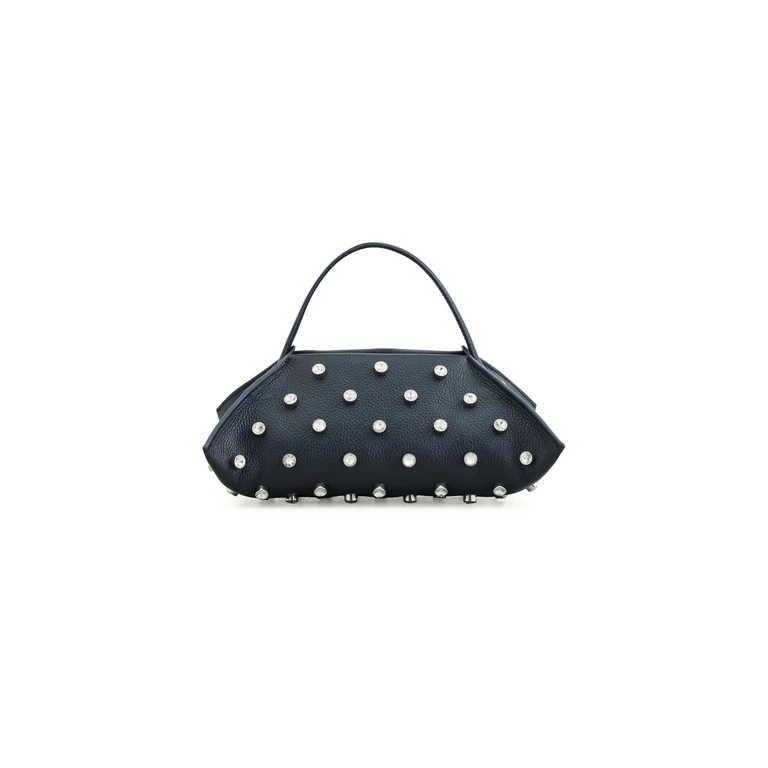 Origami Baguette Bag Berry Blue/Crystal One Size