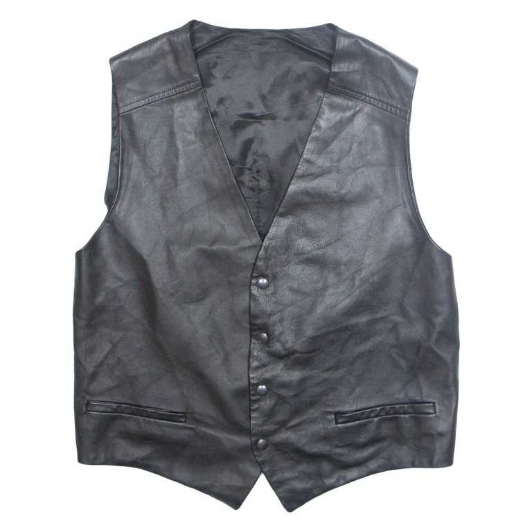 Mens Waistcoat Black M (XX1-131224-7581)