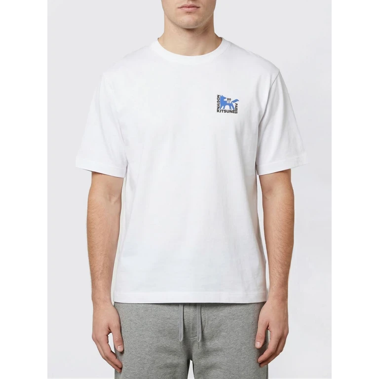 T-Shirt Men color White (QM00111KJ0119P100)
