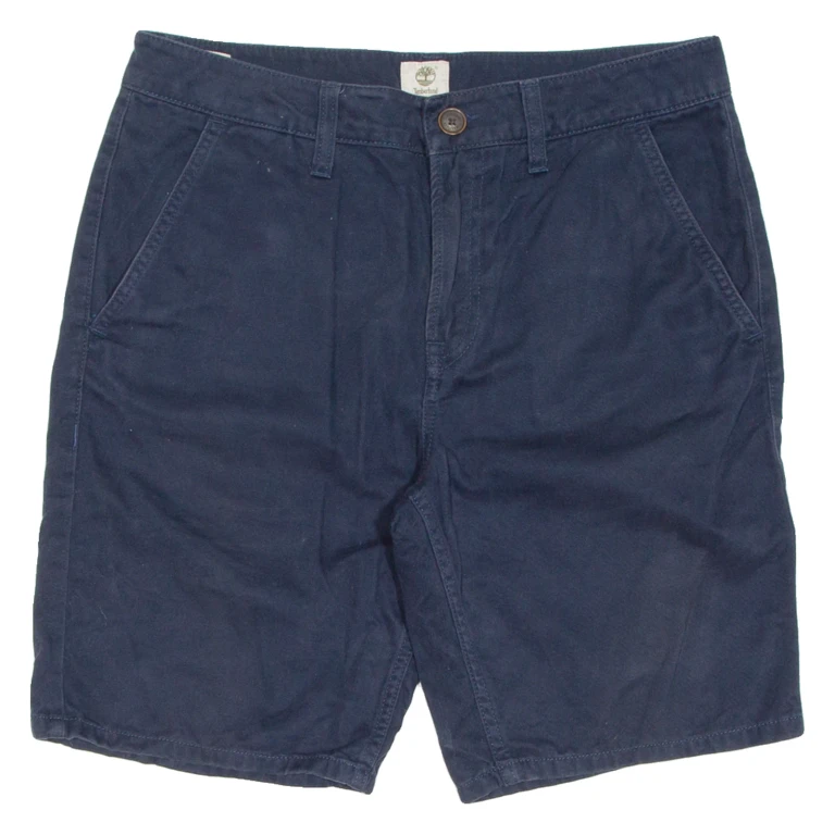 TIMBERLAND Mens Chino Shorts Blue M W30
