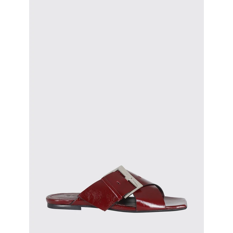 Heeled Sandal Woman color Red (IV0110116)