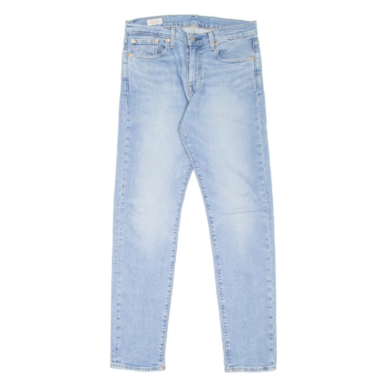LEVI'S 512 BIG E Jeans Mens Blue Slim Tapered Stone Wash W29 L32