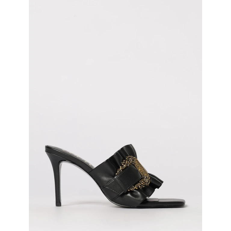 Heeled Sandal Woman color Black (80VA3S70ZSS83899)