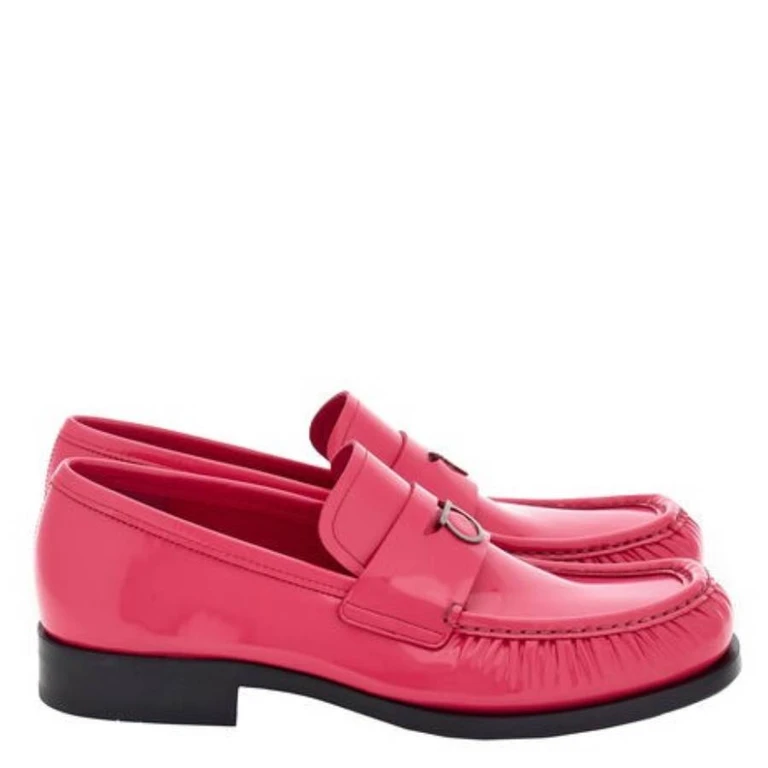 Ferragamo Delmo Gancini Ornament Mocassin, Size 9 EE (023606 772546)