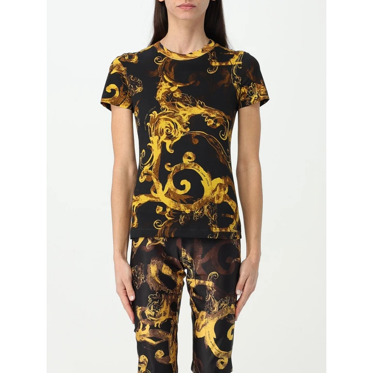 T-Shirt Woman color Black (76HAH6D8JS287G89)