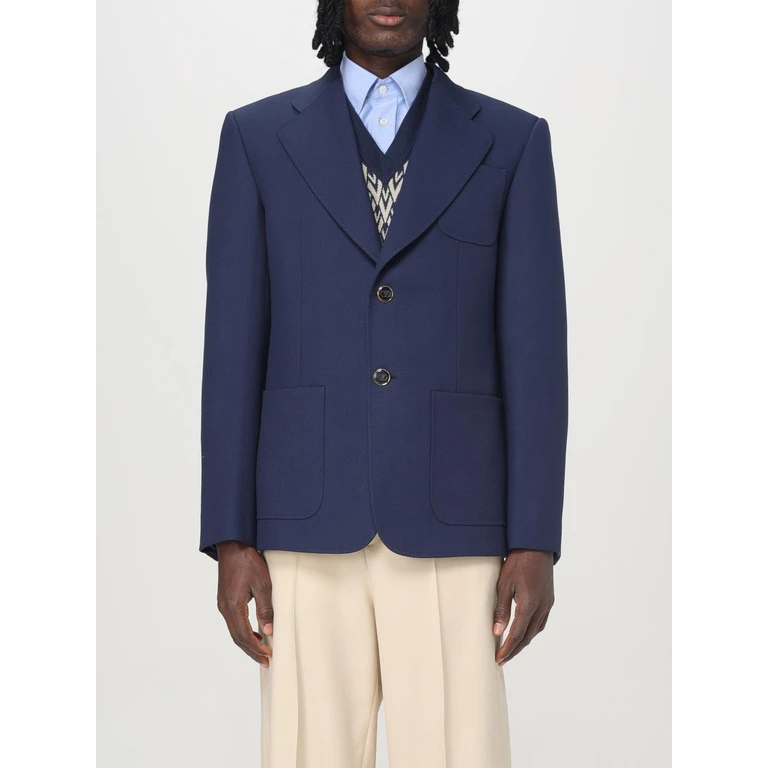 Jacket Men color Blue (6V3CEG959EBD51)