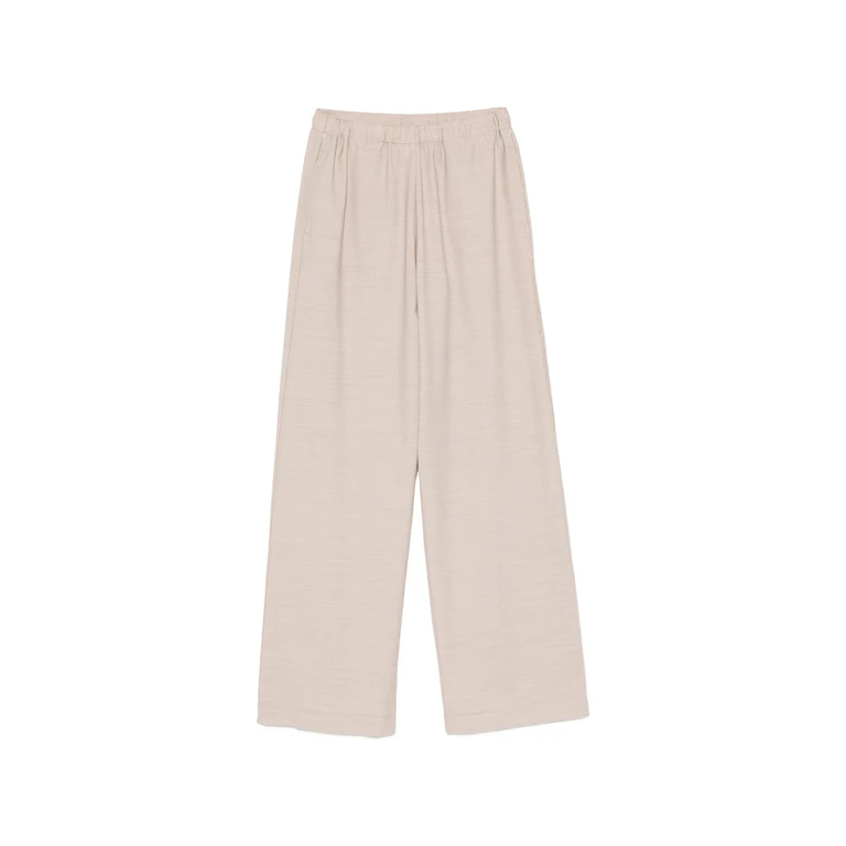 Elasticated-waistband Trousers