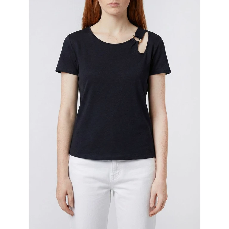 LIU JO T-Shirt Woman color Black (TA6098JS00522222)