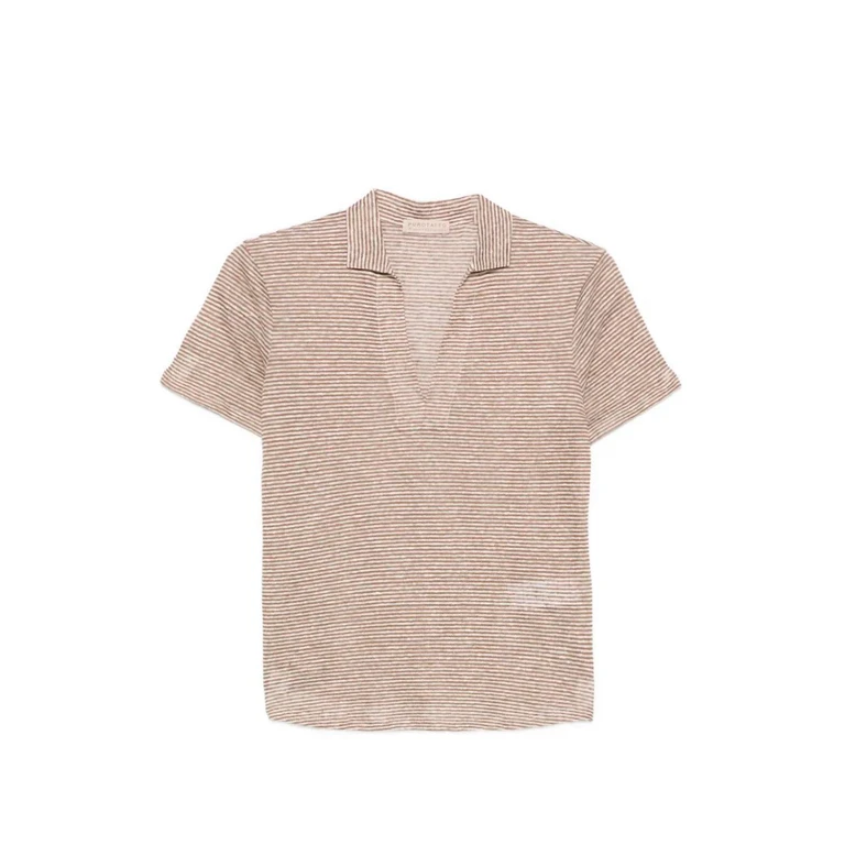 Short Sleeve Polo Blouse