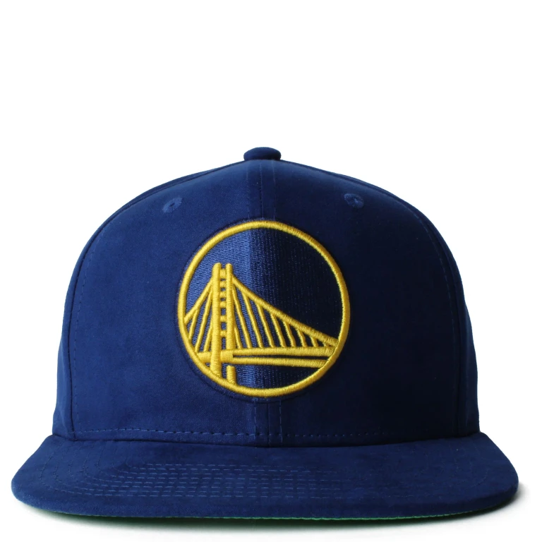 Men's NBA Sweet Suede Snapback Warriors Snapback Caps