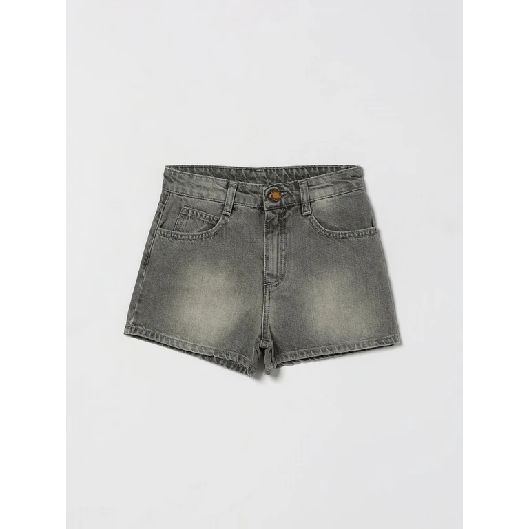 Girl's Five-Pocket Cotton Denim Shorts (KFBE013CDF0325033)