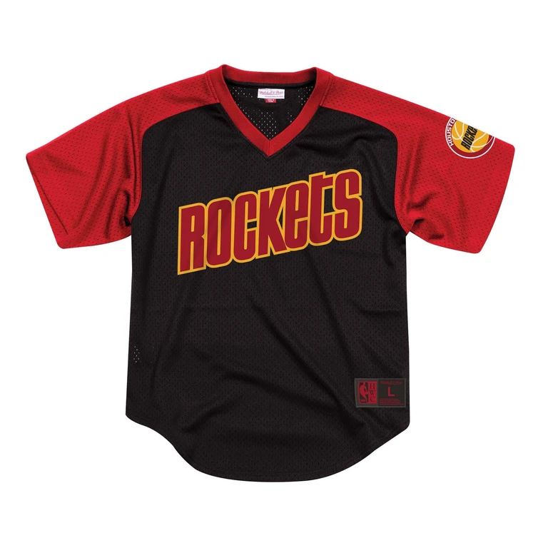 Men's NBA Final Seconds Mesh V-Neck Rockets