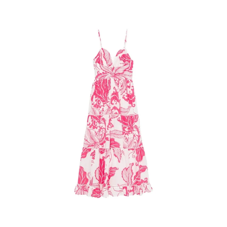 Poupette St. Barth Long Dress `Milena`