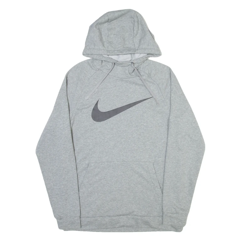 NIKE Mens Grey Hoodie S