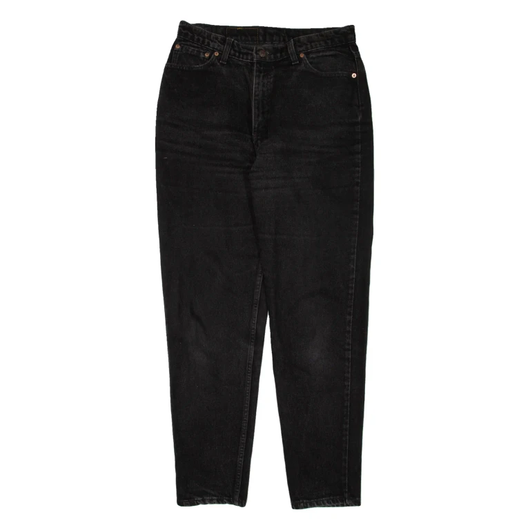 LEVI'S 512 Jeans Womens Black Slim Tapered W30 L29