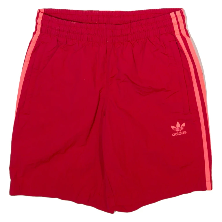 ADIDAS Mens Swimming Shorts Red S W26