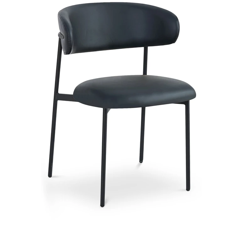 Lupita Black Dining Chair, Set of 2