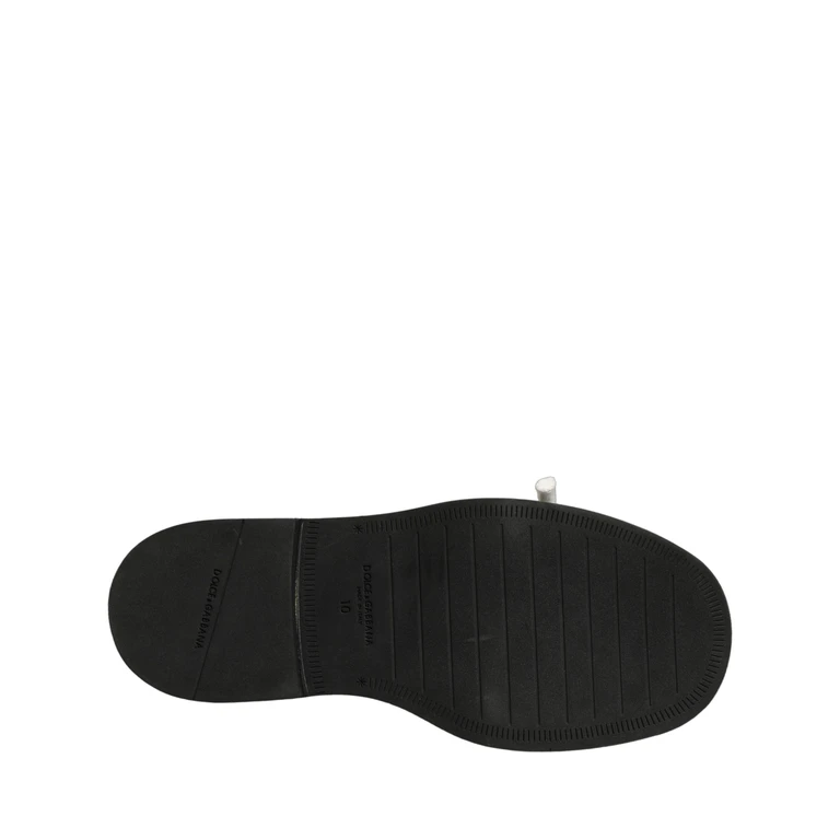 Dolce & Gabbana Brown Leather Slip On Flat Sandals Men Shoes Accessory - Men