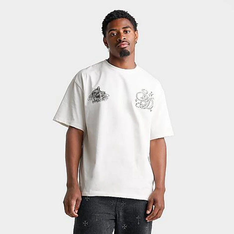 Men's Perez T-Shirt in Egret Size: Small