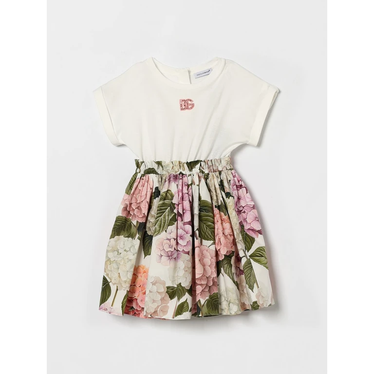 Dress Kids color White (L5JDAUG7PQPS9000)