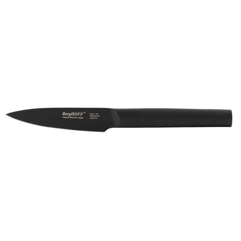 Ron Stainless Steel Paring Knife, Black