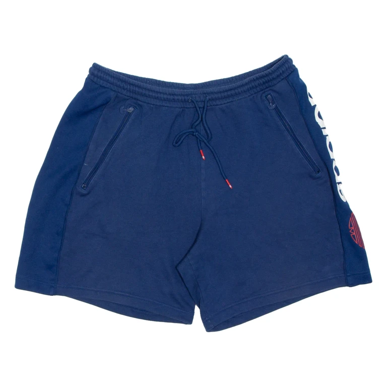 ADIDAS Mens Casual Shorts Blue Relaxed L W32