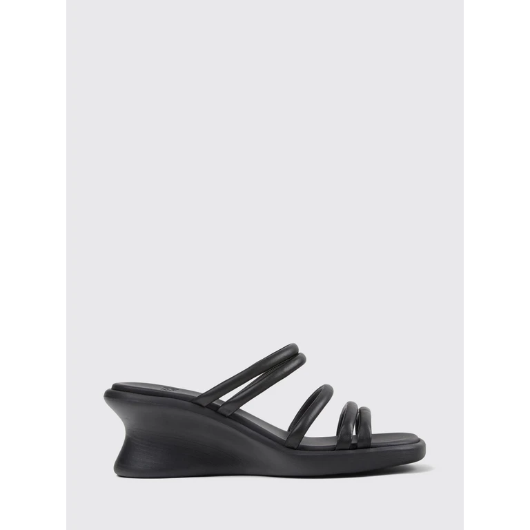 Heeled Sandal Woman color Black (K201938-001LOUISESANDAL0)