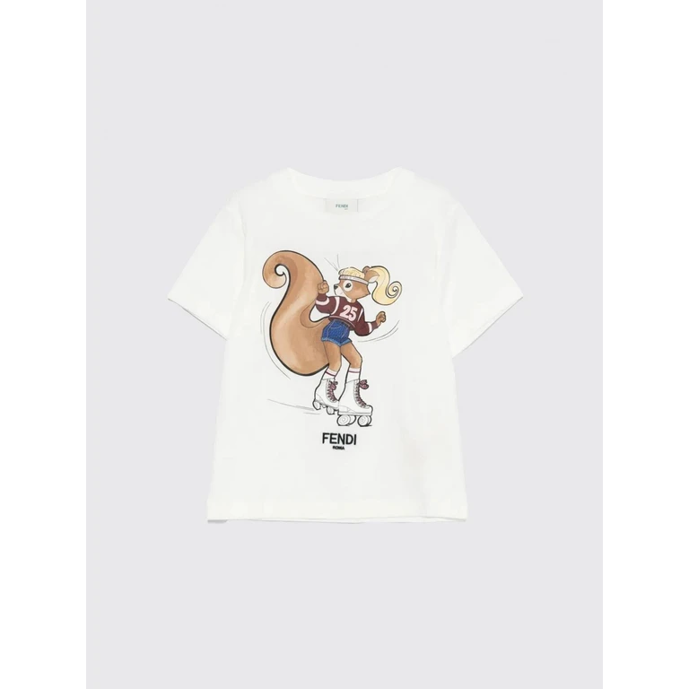 FENDI T-Shirt Kids color White (JFI3867AJF0TU9)