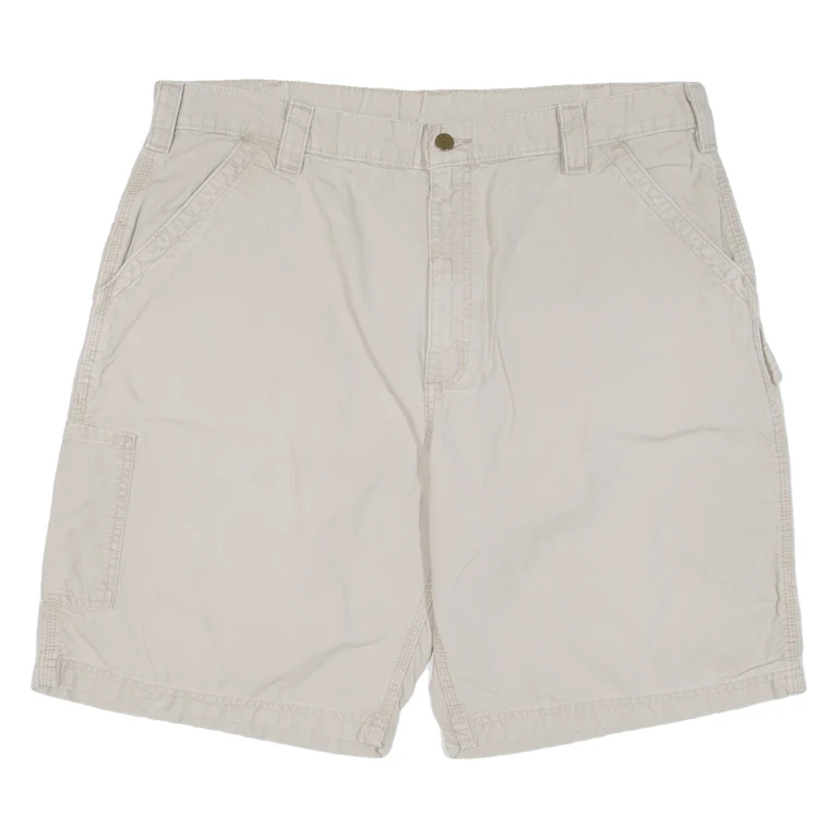 CARHARTT Mens Workwear Shorts Beige XL W40