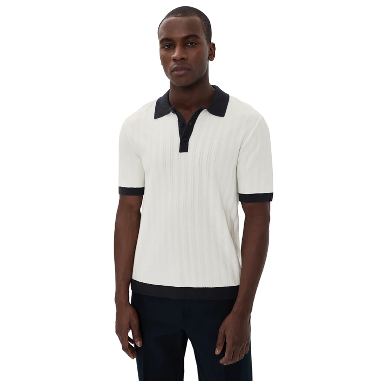 rag & bone Zuma Stripe Dalton Sweater Snavy M