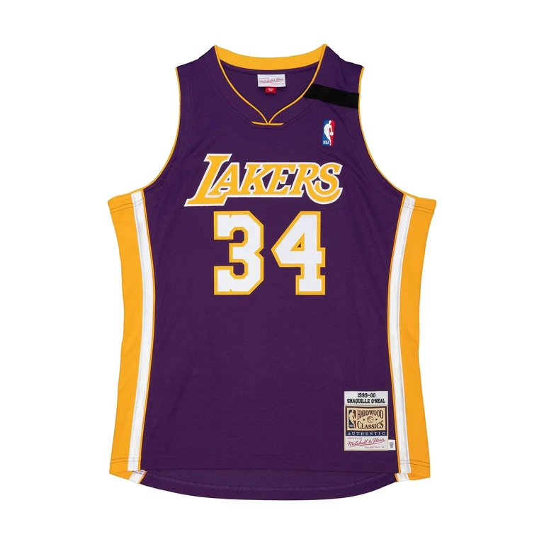 NBA Authentic Jersey La Lakers 1999 Shaquille O'Neal Jerseys