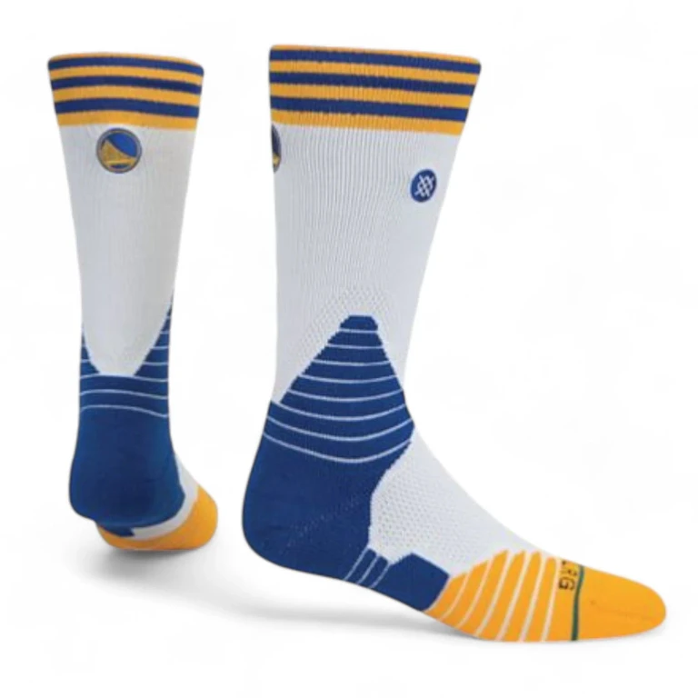 Adult NBA Golden State Warriors Logo Crew Socks