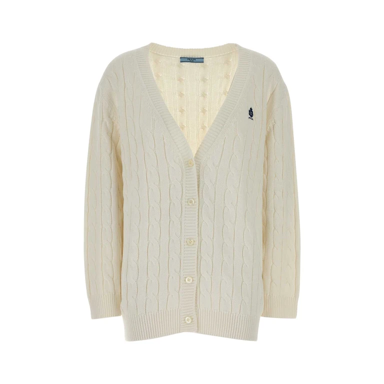 Prada Bianco Exterior: Cotton Maglieria
