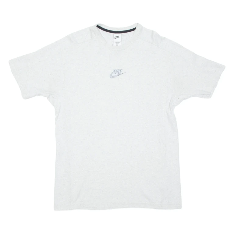 NIKE Mens T-Shirt Grey M