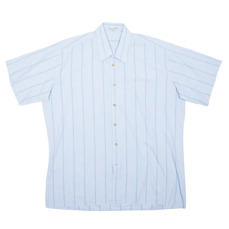 Mens Shirt Blue Striped M (UU3-080724-4172)