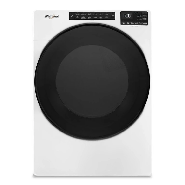 Gas Wrinkle Shield Dryer with Steam in Chrome Shadow 7.4 Cu. Ft. WGD6605MC