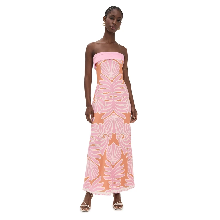 Seven Wonders Sarra Maxi Dress Brodie Pink L