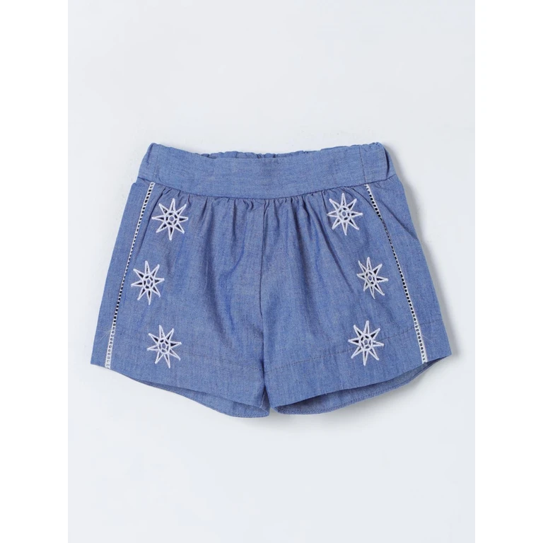 CHLOÉ Shorts Kids color Blue (C20040Z77)