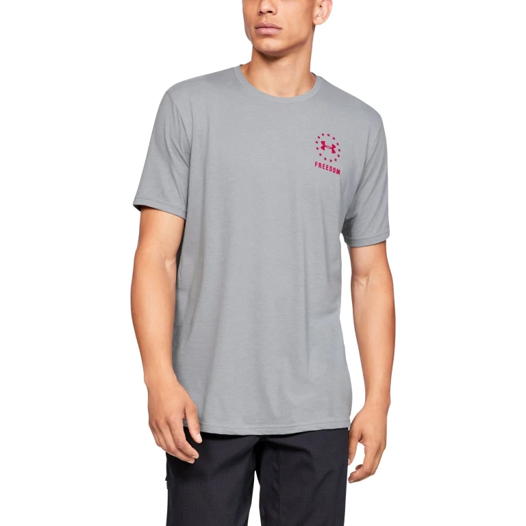 Men's Freedom Left Chest Live T