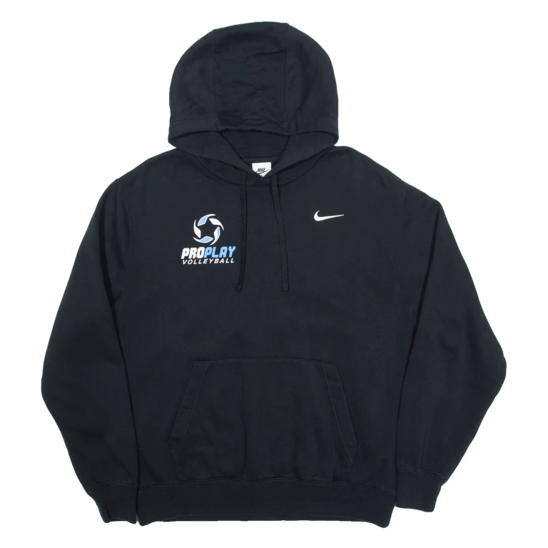 NIKE Proplay Volleyball Womens Black Hoodie USA L