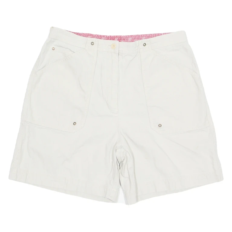 LAUREN RALPH LAUREN Womens Utility Shorts Beige 90s M W29